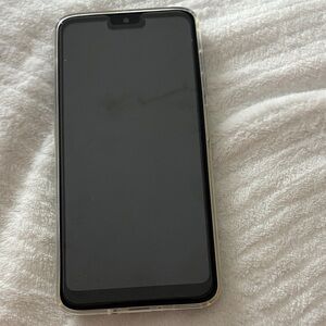 Sleek Black Smartphone with Clear Case